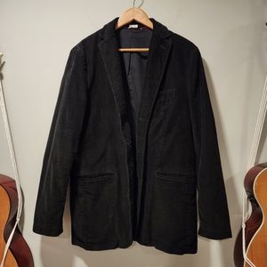 J. Crew Vintage Cord Black Blazer
